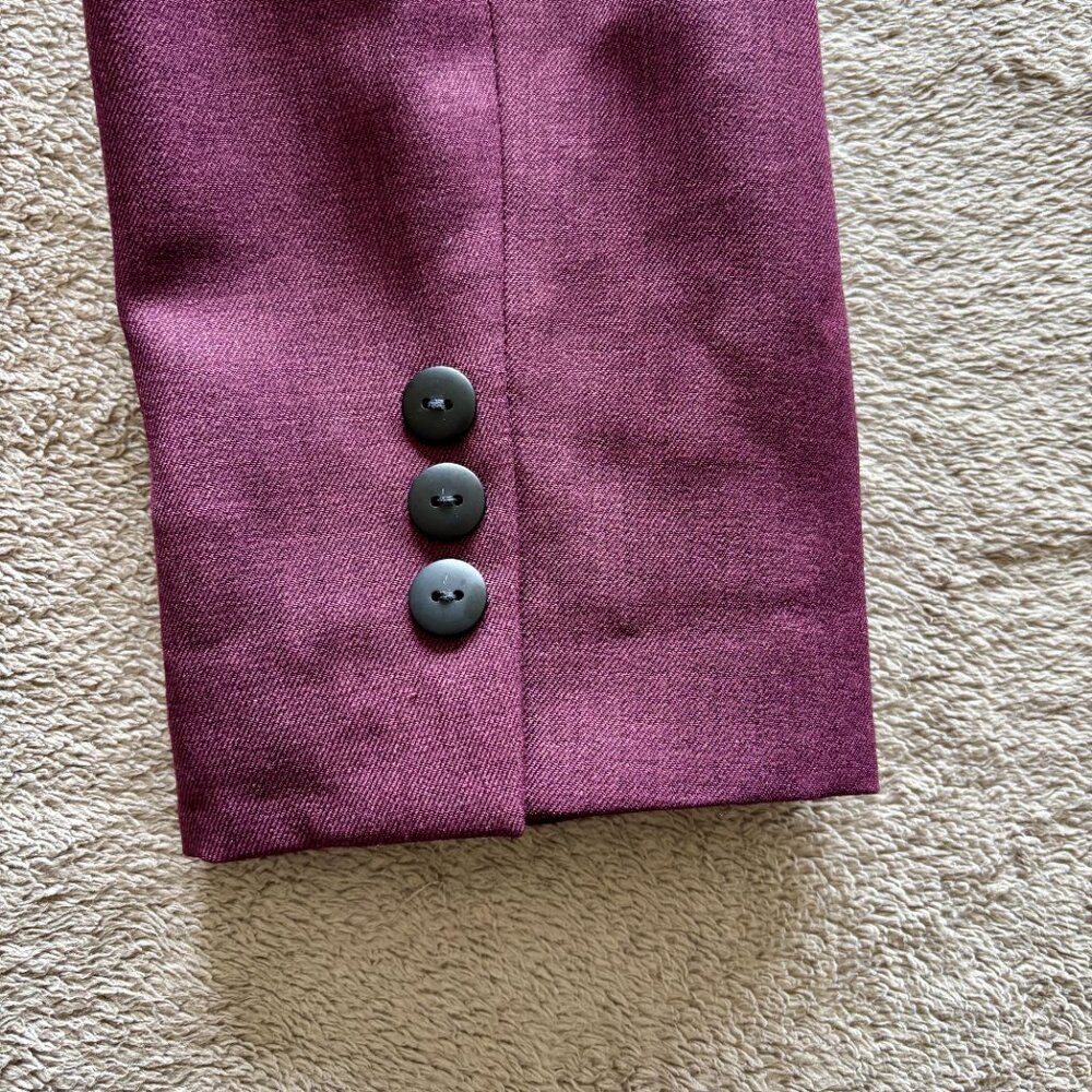 ASOS DESIGN Women’s Purple Plum Blazer – Size 6 - Picture 7 of 13